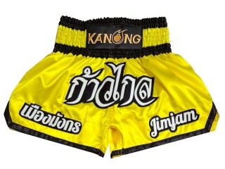 Kickboks broekje met naam : KNSCUST-1302