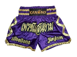 Kickboks broekje met naam : KNSCUST-1303