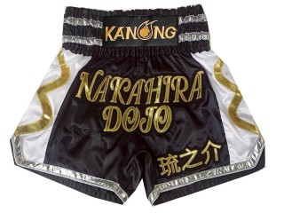 Kickboks broekje met naam : KNSCUST-1307