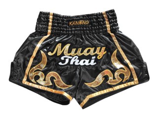 Kanong Retro Kickboks broekje : KNSRTO-232-Zwart