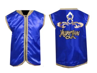 Aangepaste Kanong Cornerman boksjas : KNCMJ-121-Blauw