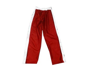 Aangepaste kickboksbroeken : KNPANTS-004-Retro-Rood
