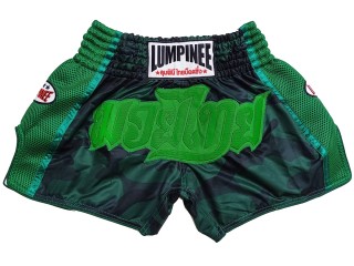 Lumpinee kickboksshorts : LUM-052-Groente-Camouflage