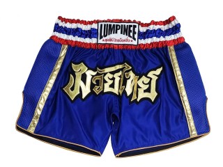 Lumpinee kickboksshorts : LUMRTO-006-Blauw