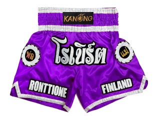Aangepaste traditionele Thaise broek : KNSCUST-1242-Paars