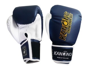 Kanong bokshandschoenen : Marineblauw en Wit
