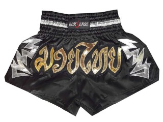 Boxsense kinder boksshorts : BXSKID-010-Zwart