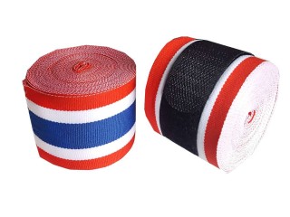 Kanong elastische boksbandages : Thaise vlag