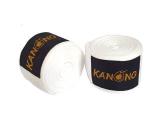KANONG standaard boksbandages : Wit