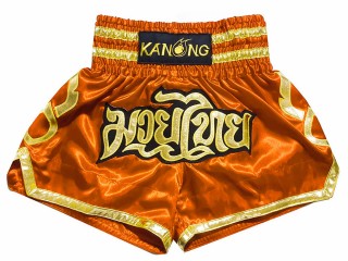 Kanong kickboks broekje : KNS-121-Oranje