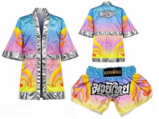 Boksset - boksjas en kickboks broekje : SET-508