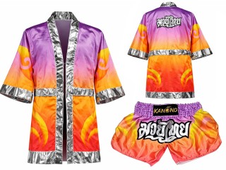 Boksset - boksjas en kickboks broekje : SET-509