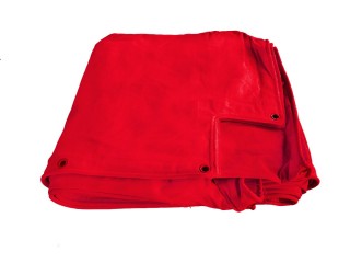 Aangepaste rode bovenste boksring canvas 4x4 m -  Rood