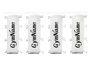 Op maat gemaakte boksringhoekkussens (set van 4) : Wit