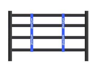 Boksring accessoires - Boksring touw afstandhouders : Blauw