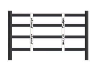 Boksring accessoires - Boksring touwconnectoren : Wit