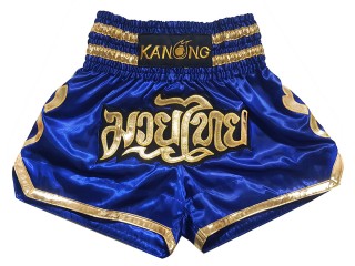 Kanong kickboksshort : KNS-121-Blauw