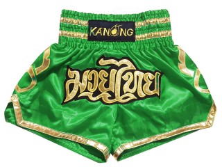 Kanong kickboksshort : KNS-121-Groen