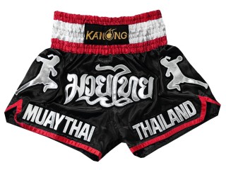 Kanong kickboksbroekje : KNS-133-Zwart