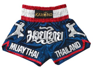 Kanong kickboksbroekje : KNS-133-Marineblauw