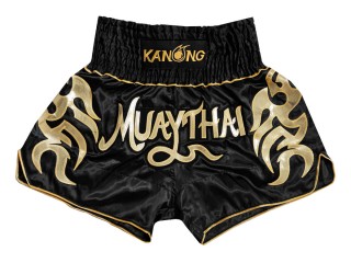 Kanong kickboksbroekje : KNS-134-Zwart