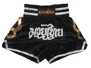 Kanong kickboksshort : KNS-143-Zwart