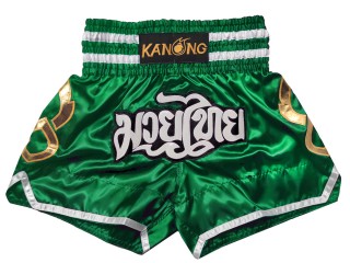 Kanong kickboksshort : KNS-143-Groen