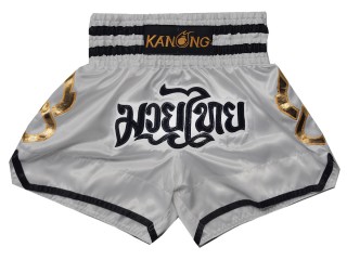Kanong kickboksshort : KNS-143-Zilver
