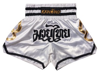 Kanong kickboksshort : KNS-143-Wit