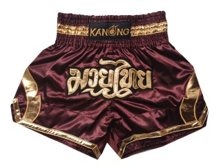 Kanong kickboksshort : KNS-144-Maroon