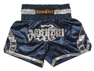 Kanong kickboksshort : KNS-144-Marineblauw