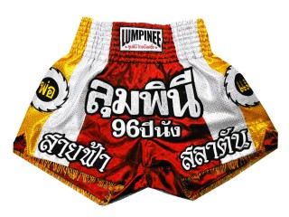 Lumpinee Kickboks Shorts : LUM-001-Rood