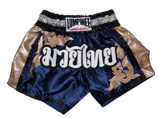 Lumpinee Kickboksbroekje : LUM-043-Marineblauw