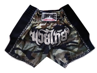 Lumpinee Retro Kickboks Shorts : LUMRTO-003-Camouflage