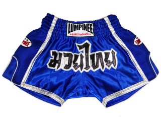 Lumpinee Retro Kickboks Shorts : LUMRTO-005-Blauw