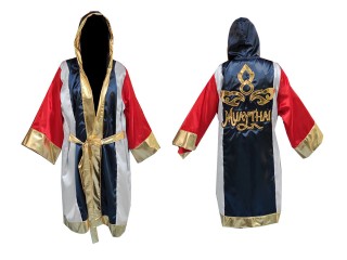 Kanong op maat gemaakte boksjurk : KNFIR-120-Marineblauw