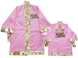 Kanong gepersonaliseerde boksjas : KNFIRCUST-001-Roze