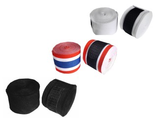 Waardevolle set van 3 elastische boksbandages voor Muay Thai