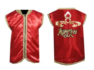 Aangepaste boksringjas : Rood Thais ontwerp
