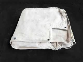 Aangepaste witte bovenste boksringcanvas 5x5 m (16 ft)