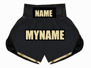 Gepersonaliseerde boksbroek : KNBSH-022-Zwart