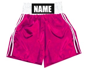Gepersonaliseerde kinderboksbroek met naam : KNBSH-026-Aardbei