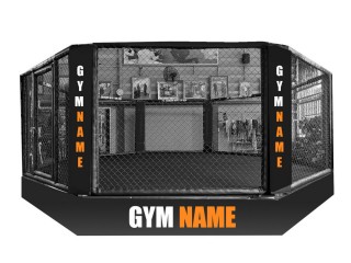Op maat gemaakte Premium MMA-ring 5 × 5 m