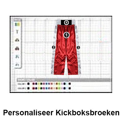 Personaliseer Kickboksbroeken